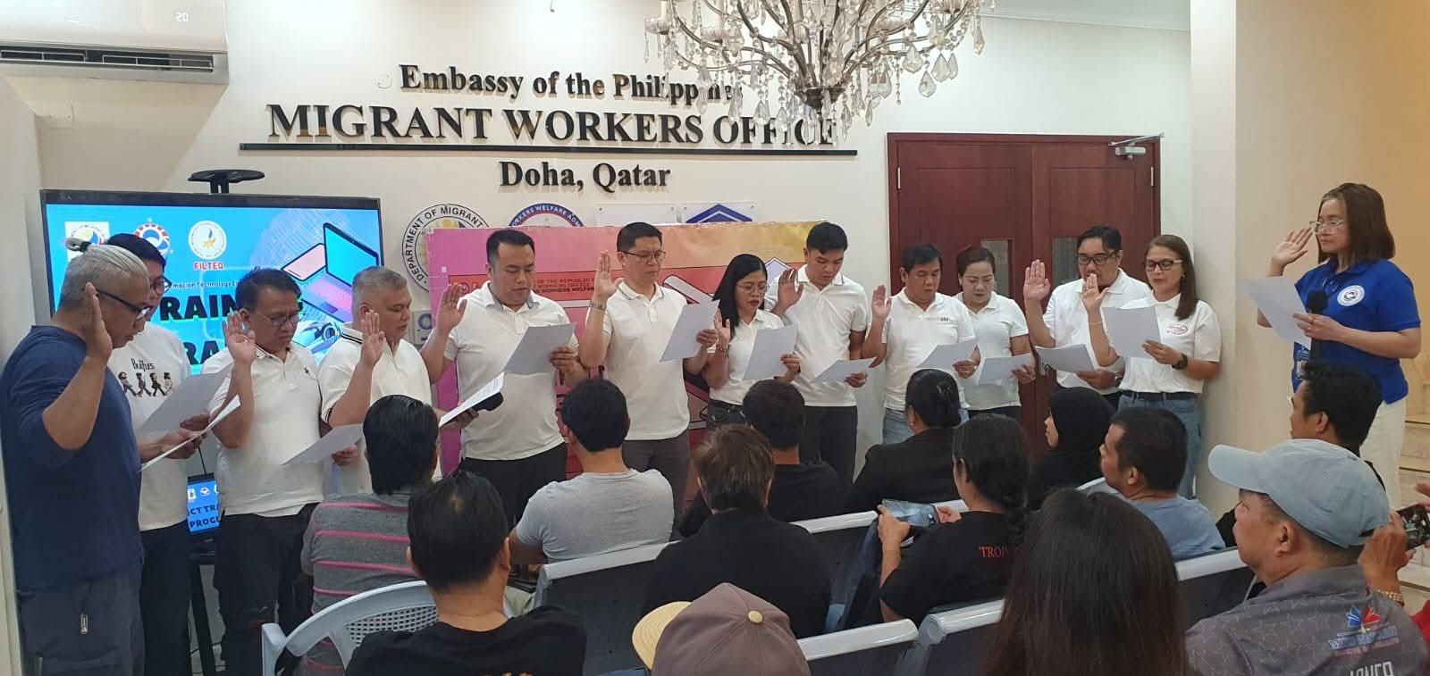 Volunteer Oath Taking
